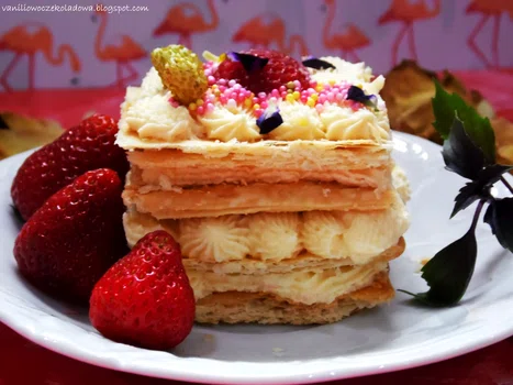Ciasto Waniliowo-chałwowa bajka