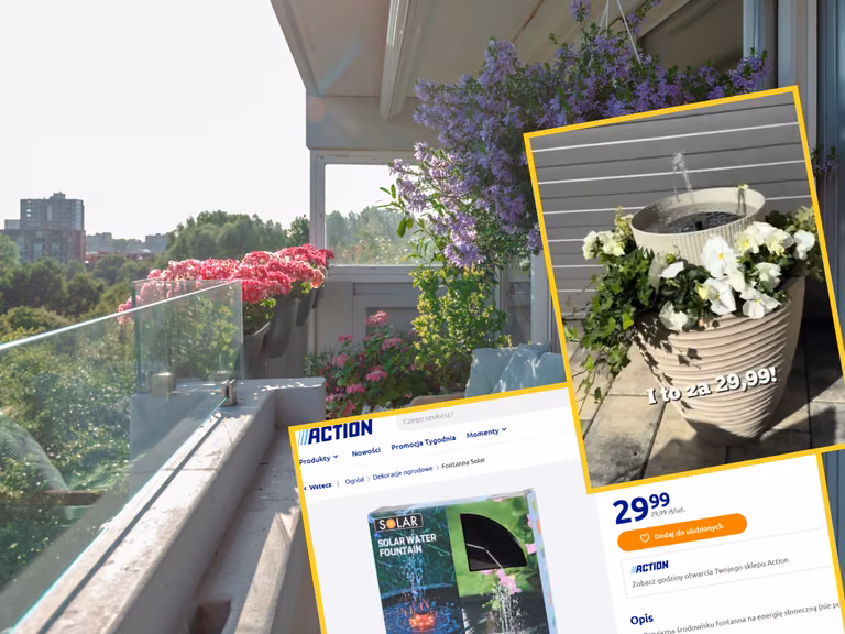 Wrócił letni hit z Action za 29,99 zł! Sprawdź, co potrafi ta mała fontanna: relaks i dekoracja jak z Instagrama