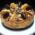 Ciasteczkowe sernikobrownie z oreo