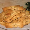 Faworki pieczone w piekarniku