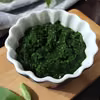 Pesto z czosnku niedźwiedziego.