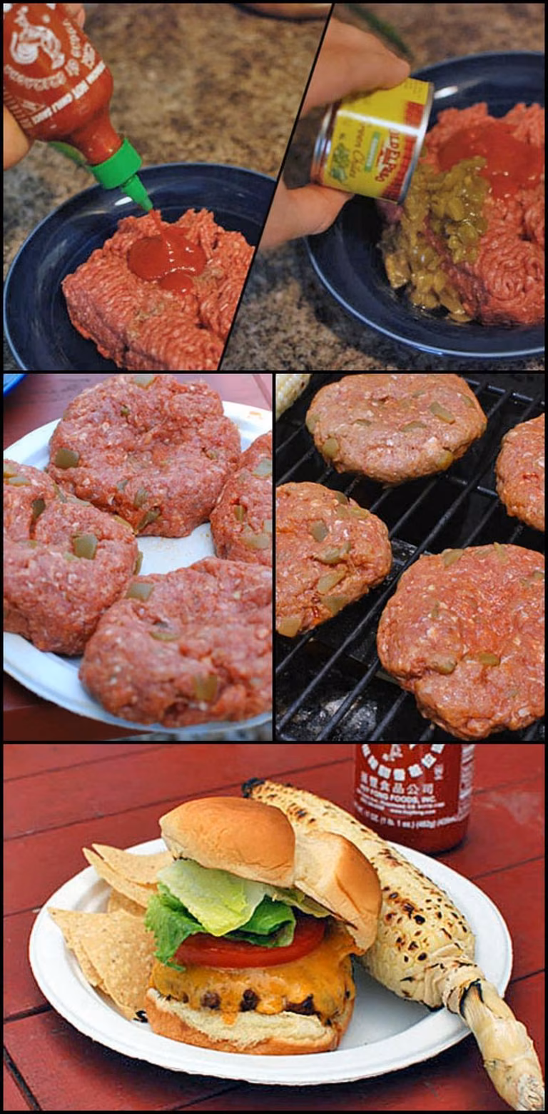 Domowe hamburgery