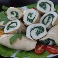 Roladki drobiowe ze szpinakiem i ricottą