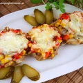 Kotlety mielone zapiekane à la pizza