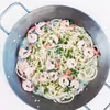 Przepyszne i proste spaghetti z krewetkami