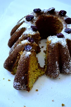 Babka jaglana bez cukru, mleka, jaj, glutenu z cuknią
