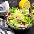 LEKKA SAŁATKA Z SELEREM NACIOWYM I SAŁATĄ (263 KCAL)