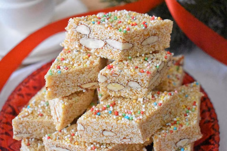 Giuggiulena siciliana - sycylijskie torrone sezamowe