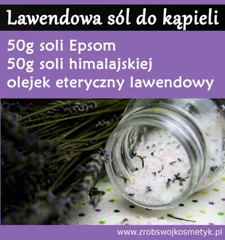 Zrób swoją lawendową sól do kąpieli