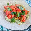 Tortilla z awokado i kurczakiem