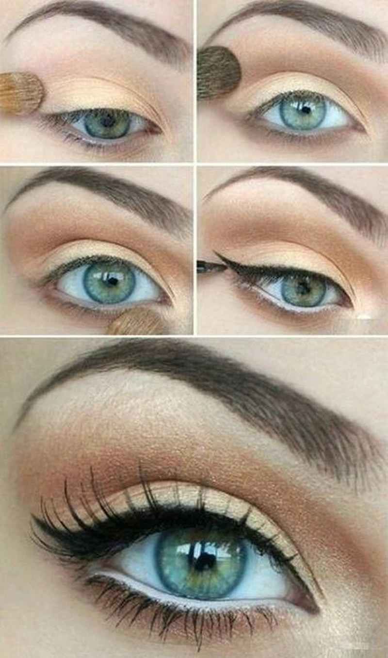Delikatny makeup na codzień