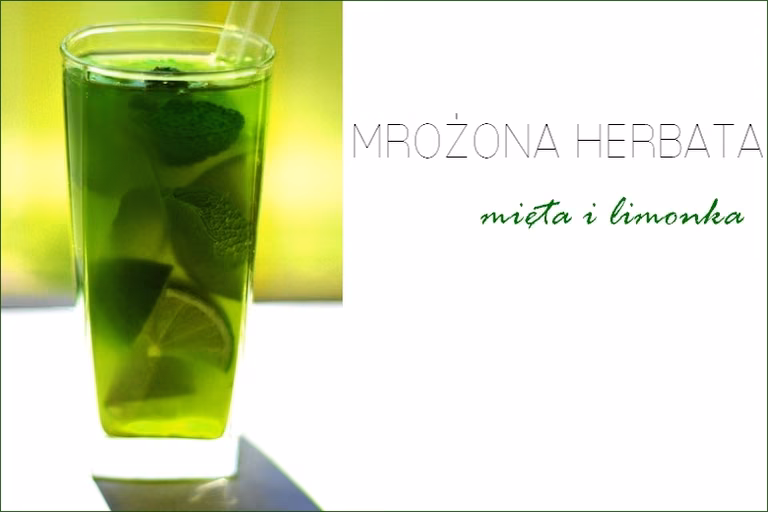 mrożona herbata na szybko
