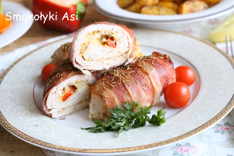 Roladki w boczku