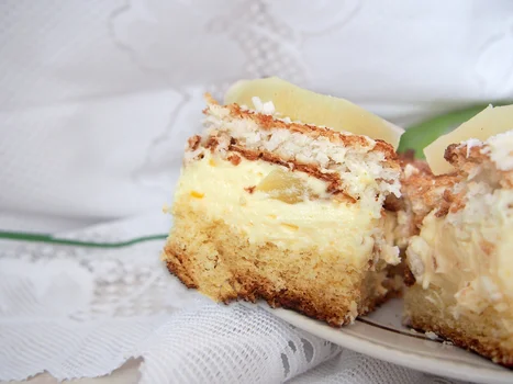 Pina colada - pyszne ciasto z anansem