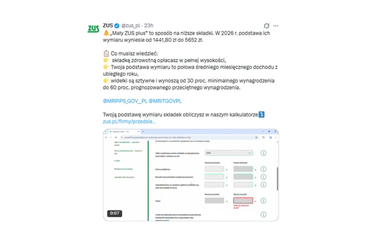 Zdjęcie Czas na wniosek tylko do 2 lutego 2026! Po tym terminie ważna ulga i szansa na niższe składki przepadnie #1