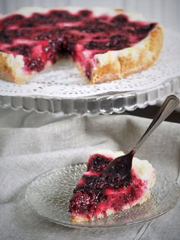 Keto tarta jogurtowo – porzeczkowa (Paleo, LowCarb)