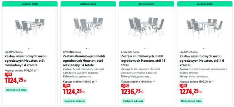 Zdjęcie -25% na meble ogrodowe jeszcze tylko przez 2 dni! Zestawy z Lidla rozchodzą się jak ciepłe bułeczki #3