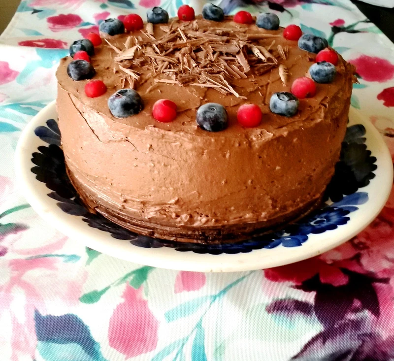 Bezglutenowy tort czekoladowy