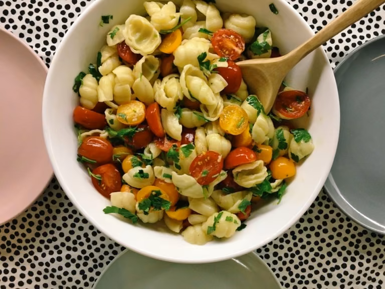 Orecchiette z pomidorkami Jamiego Oliviera