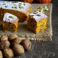Korzenne ciasto dyniowe z orzechami