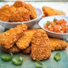 Nuggetsy panierowane w nachosach. Przepis krok po kroku.