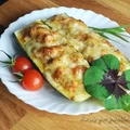 Cukinia faszerowana łososiem