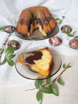 Trójkolorowa babka