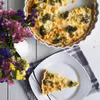 Tarta z kukurydzą i brokułami