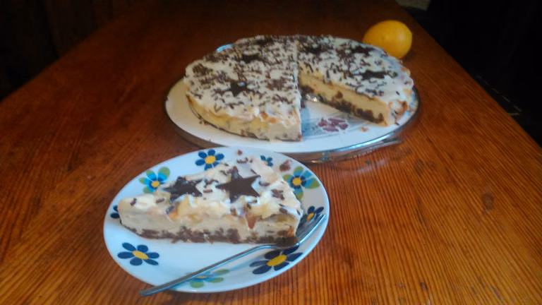 sernik z lemon curd