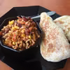 Chili con carne z chlebkami naan