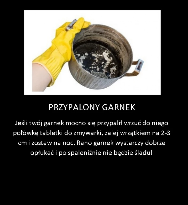 Trik na mocno przypalony garnek