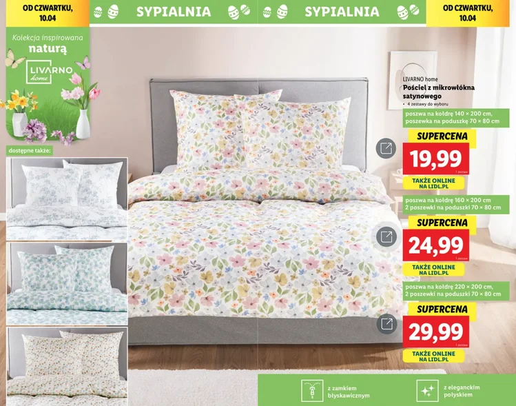 Zdjęcie Lidl idzie na całość i wyprzedaje pościele za 19,99 zł! Promocja rusza od jutra, kto pierwszy ten lepszy #1