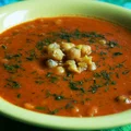 Zupa krem z ciecierzycy z pomidorami