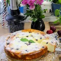 Sernik z borówkami i test blender ręcznego Zeegma Handy Chef | Słodkie okruszki