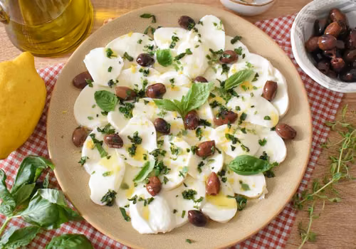 Marynowana mozzarella po liguryjsku