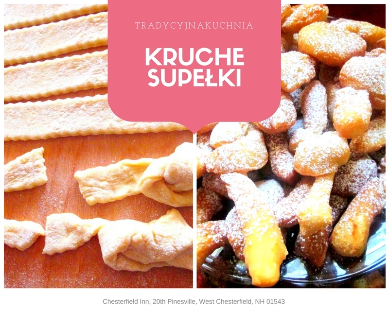 Smażone supełki na gorącym tłuszczu
