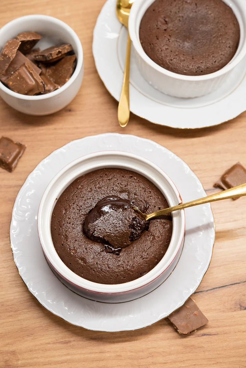 Lava cake - Najlepszy Fondant Czekoladowy - Przepis od Po Prostu Pycha