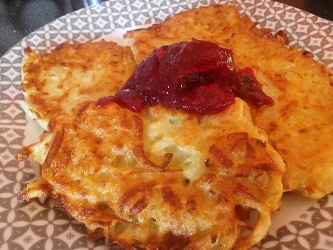 Placki ziemniaczane z marchewką
