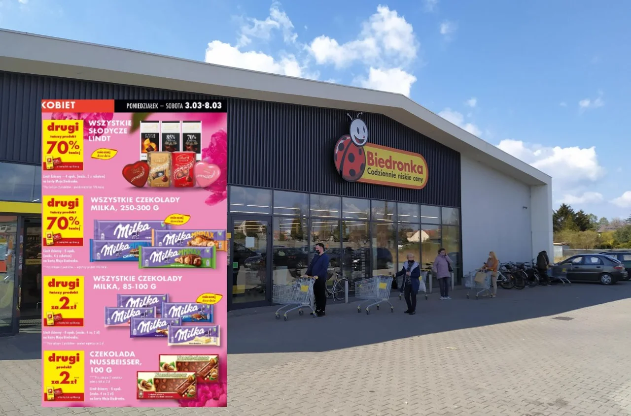 Od 3 marca jubileuszowe mega promocje w Biedronce! 1+1, 2+1 gratis i rabaty nawet do 88%!