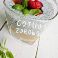 Pudding chia z owocami