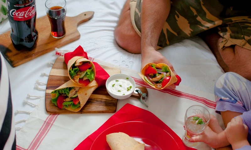 Tortilla z kurczakiem