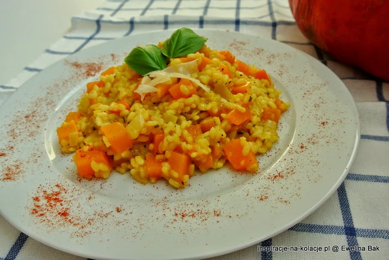 Risotto z dynią