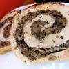 Rolada schabowa z pieczarkami