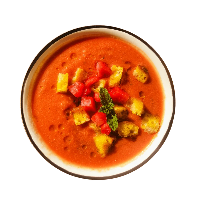Gaspacho z arbuzem
