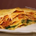 Lasagne z indykiem i szpinakiem