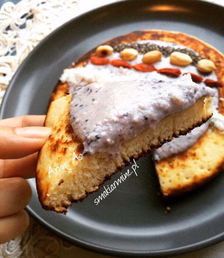 Placek kokosowy z patelni