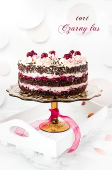 Tort "Czarny las" - szwarcwaldzki tort z wiśniami