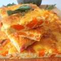 Pieczona frittata z dynią
