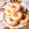 Pieczone oponki pomarańczowe