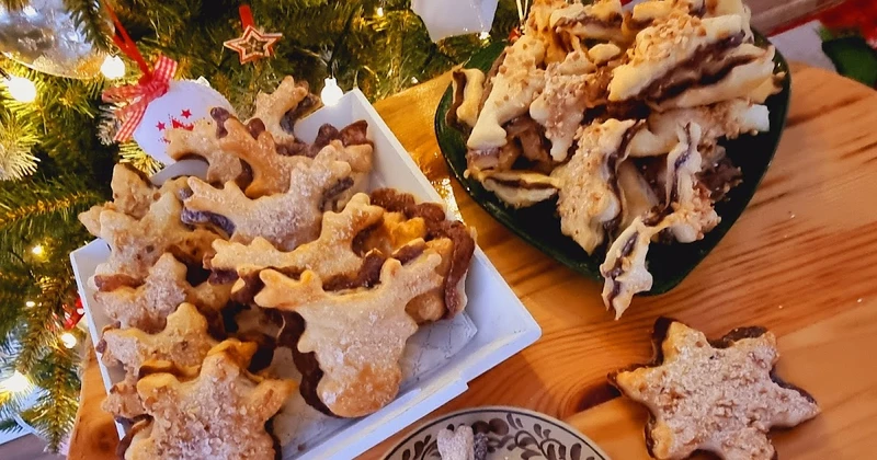 Szybkie ciastka francuskie z czekoladą